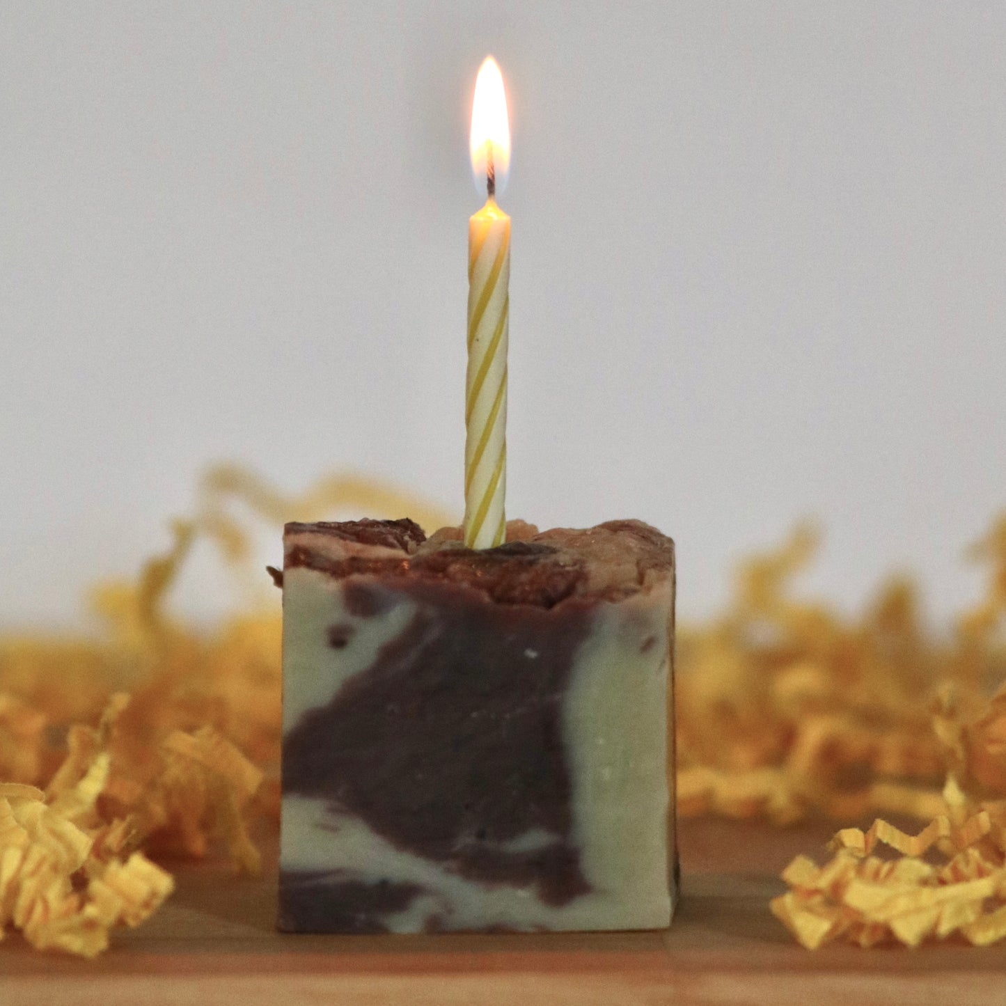 ROSEMARY + FIG LEAF birthday bar soap
