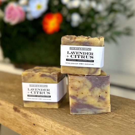LAVENDER + CITRUS bar soap
