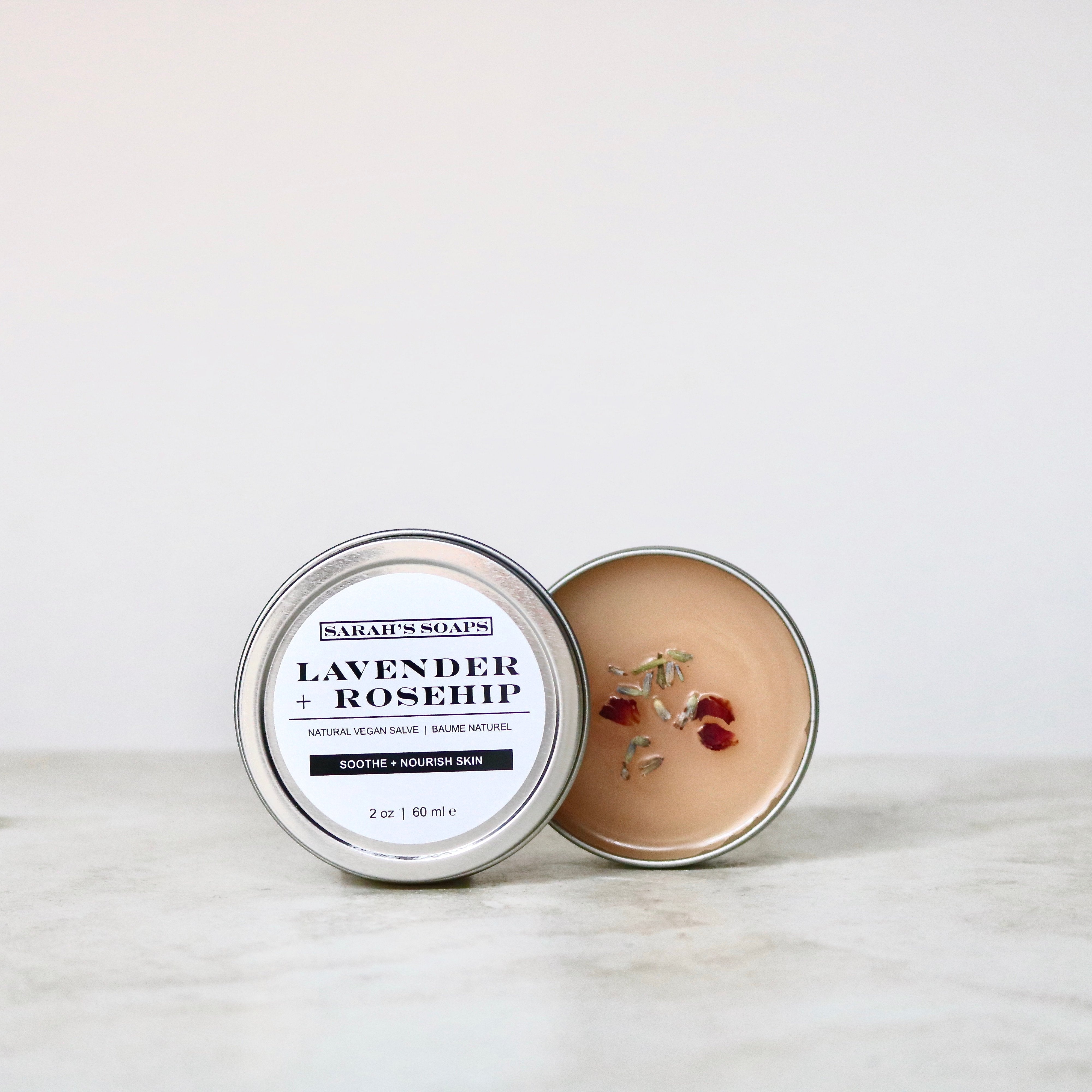 LAVENDER + ROSEHIP salve – SARAH'S SOAPS