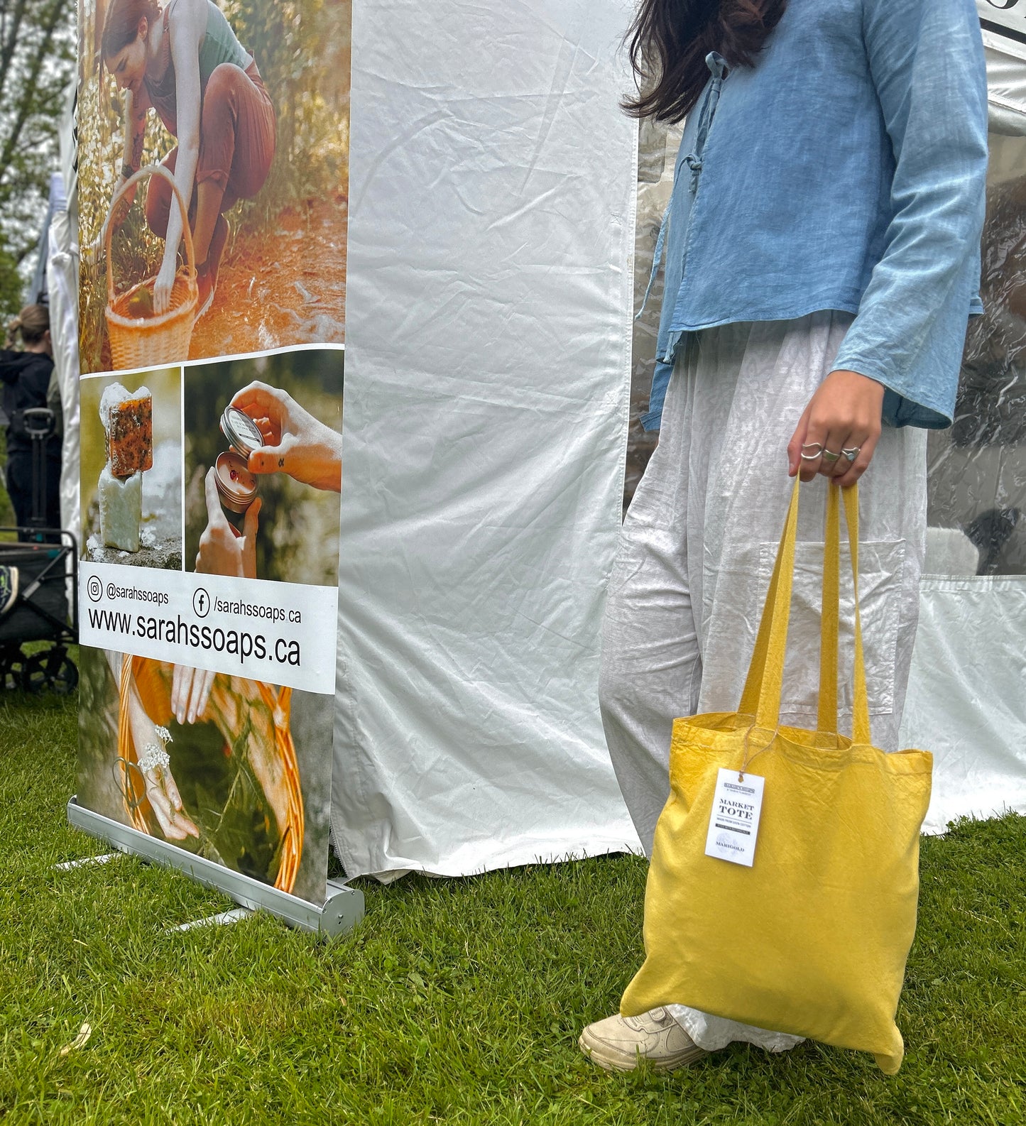 MARKET TOTE Modern Wanderer x SARAH'S SOAPS