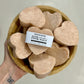 ROSE CLAY + PINK SALT soap hearts