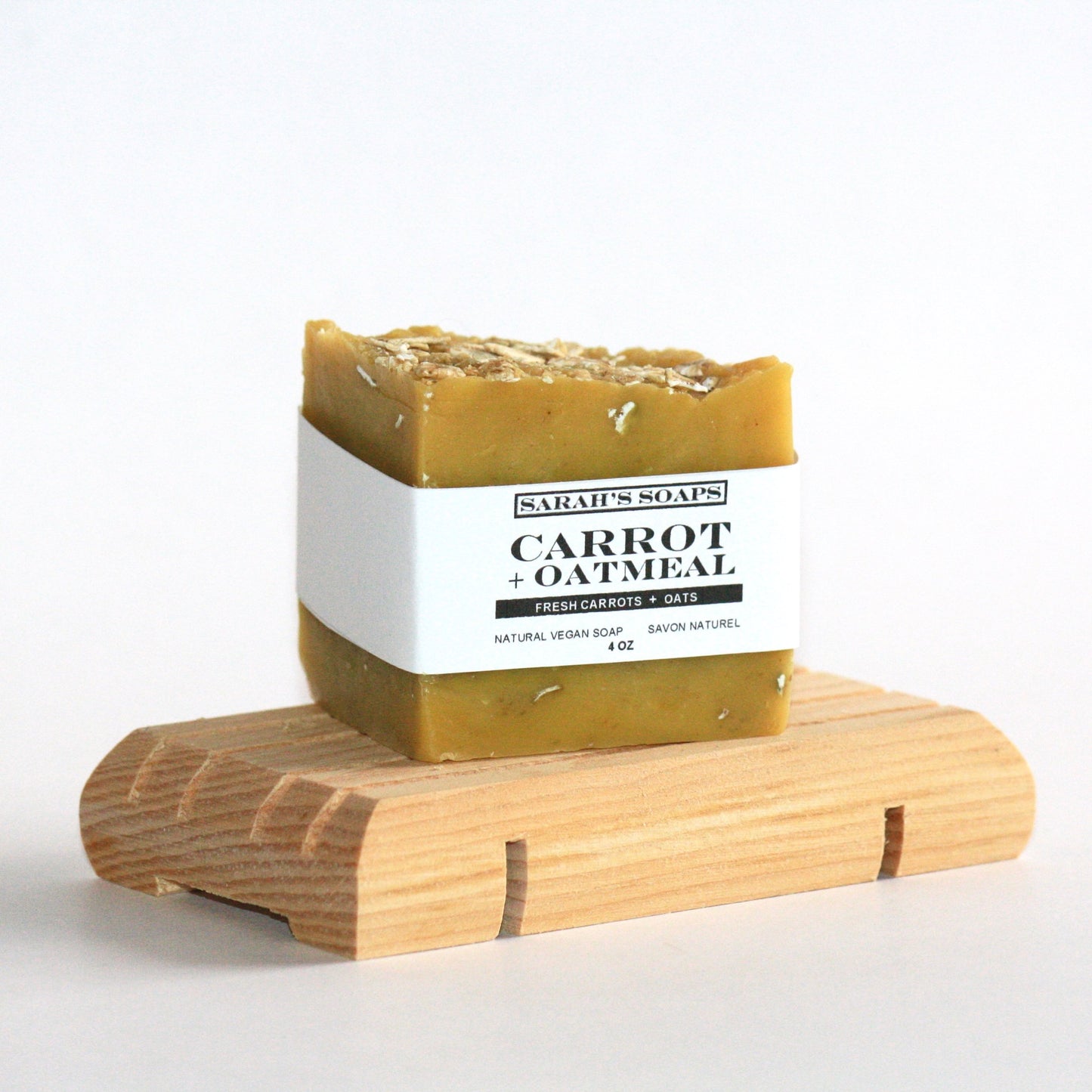 CARROT + OATMEAL bar soap
