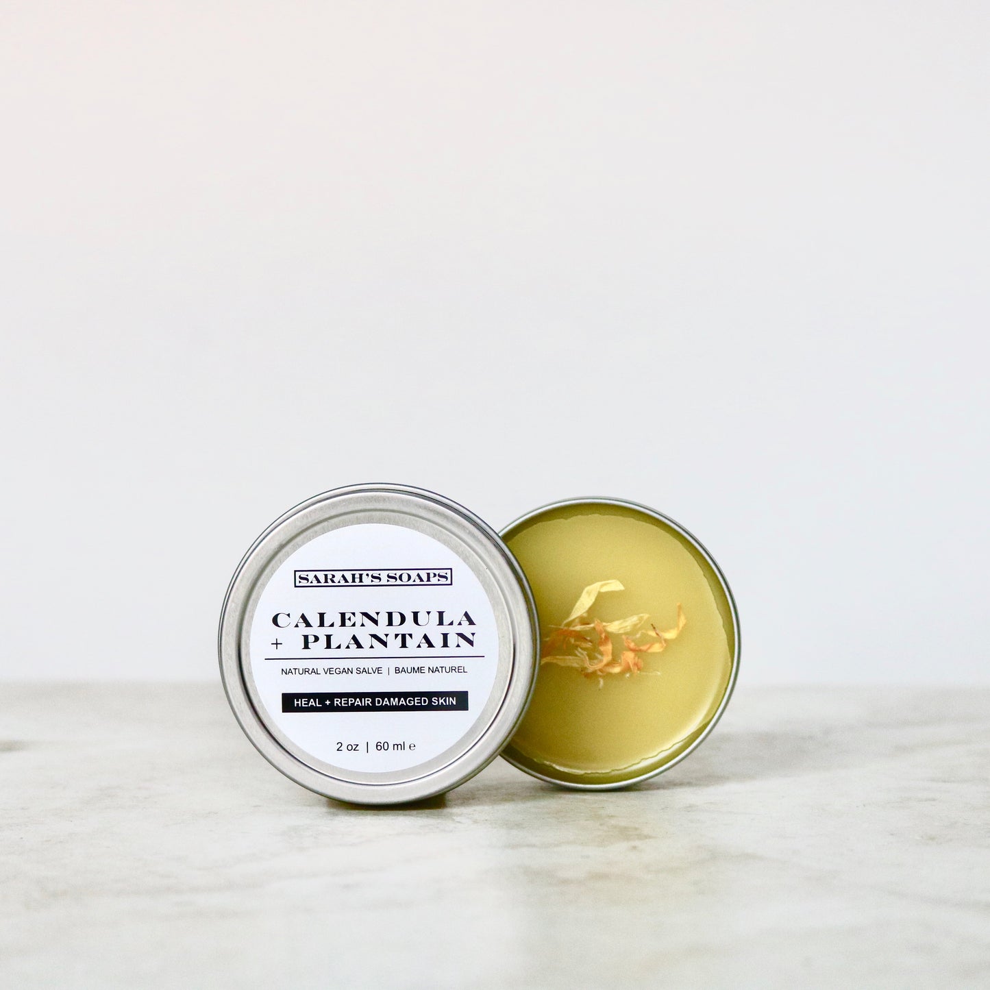 CALENDULA + PLANTAIN salve