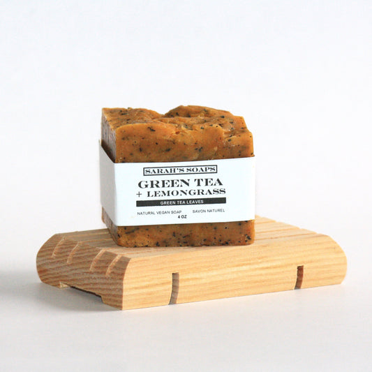 GREEN TEA + LEMONGRASS bar soap