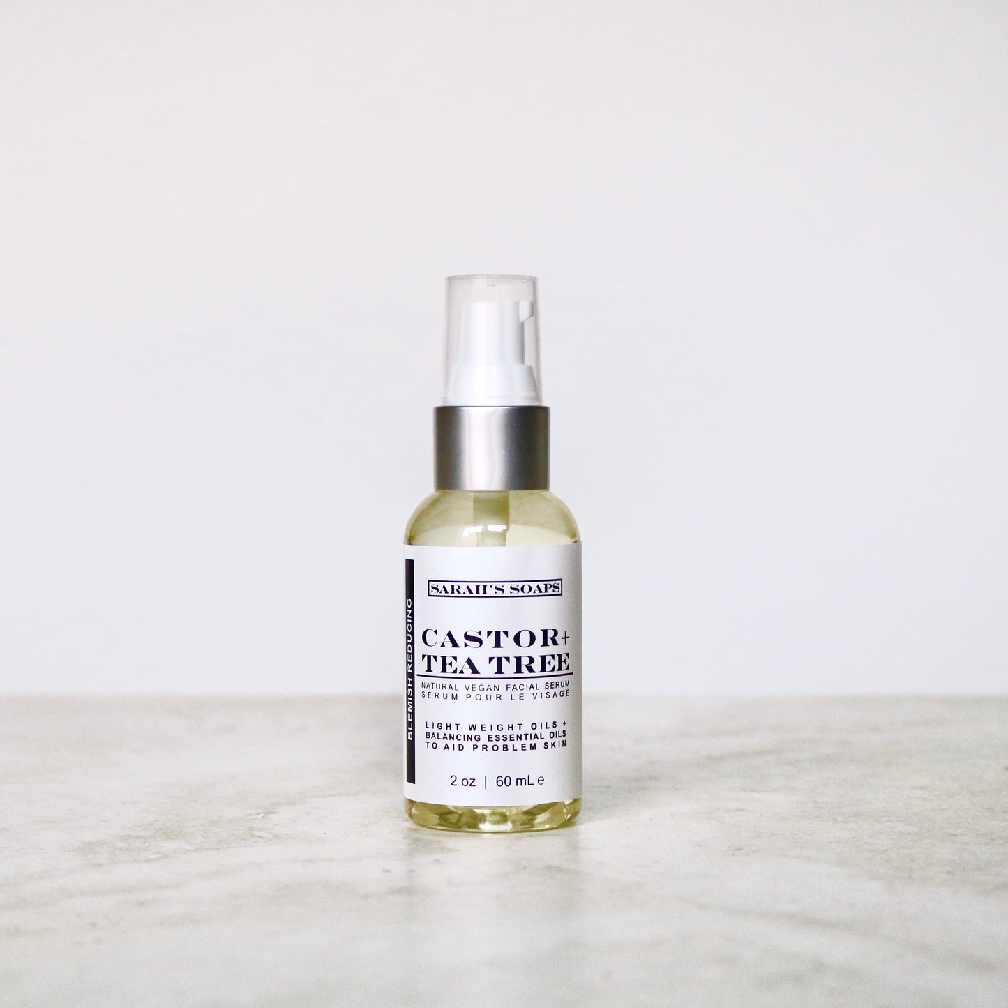 CASTOR + TEA TREE facial serum