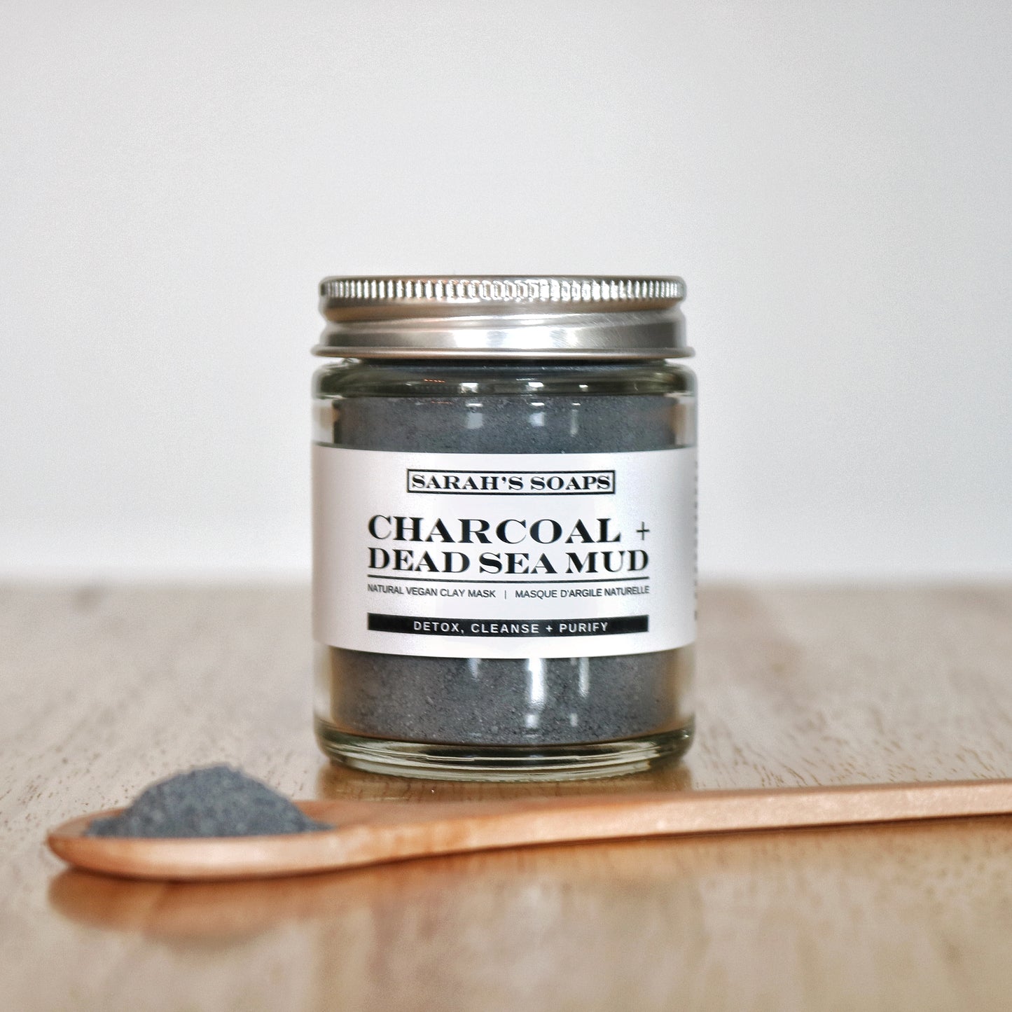 CHARCOAL + DEAD SEA MUD mask