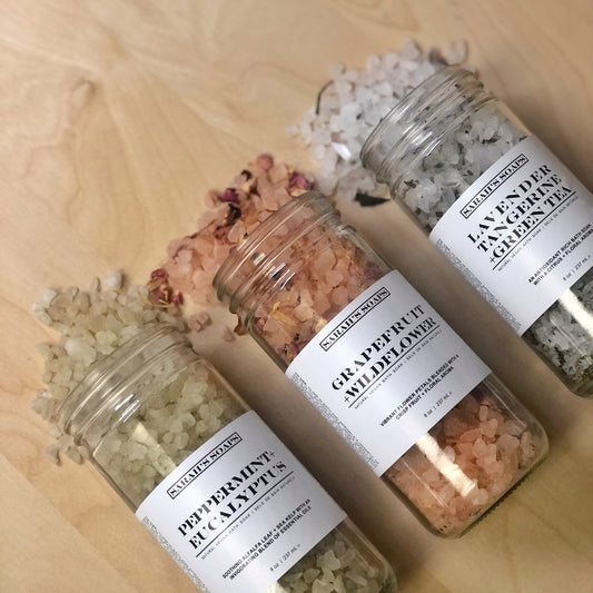 LAVENDER TANGERINE + GREEN TEA bath soak