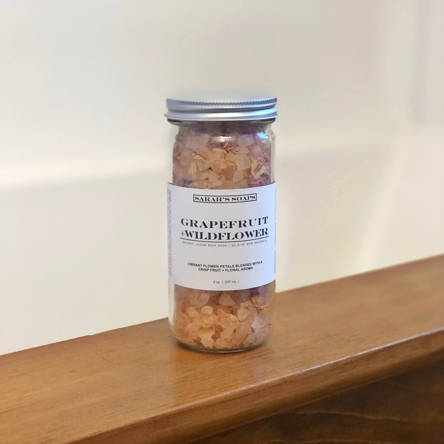 GRAPEFRUIT + WILDFLOWER bath soak