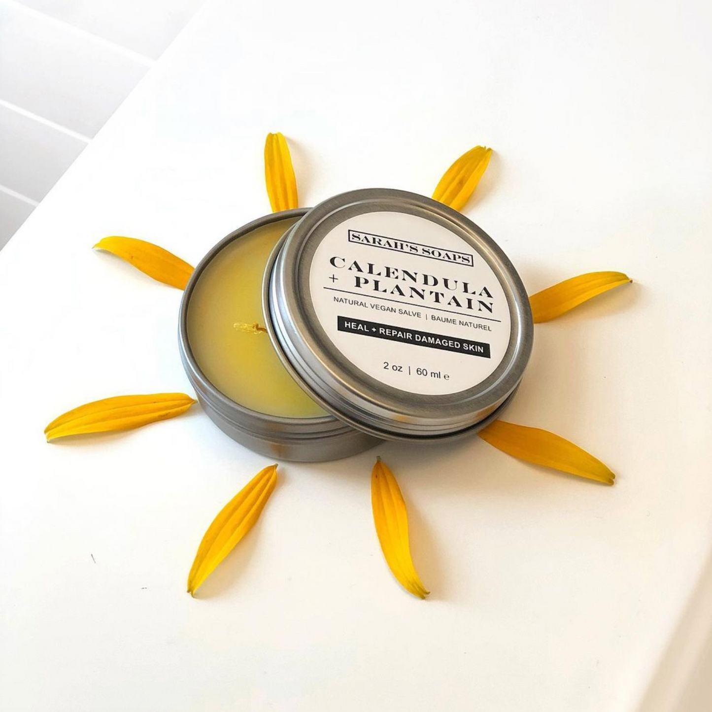 CALENDULA + PLANTAIN salve