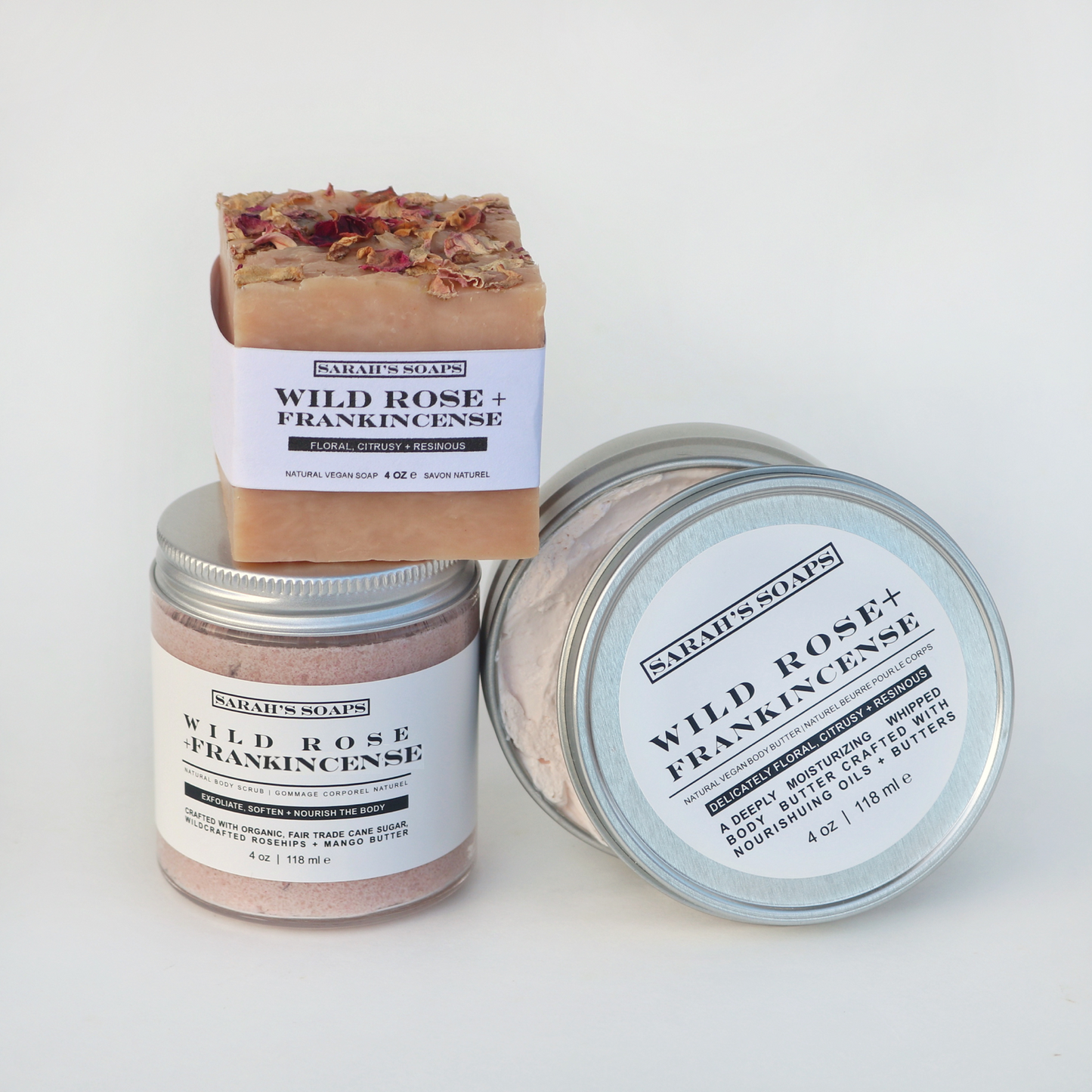 WILD ROSE + FRANKINCENSE collection
